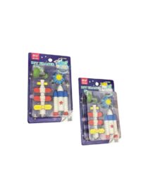 Astronaut DIY erasers